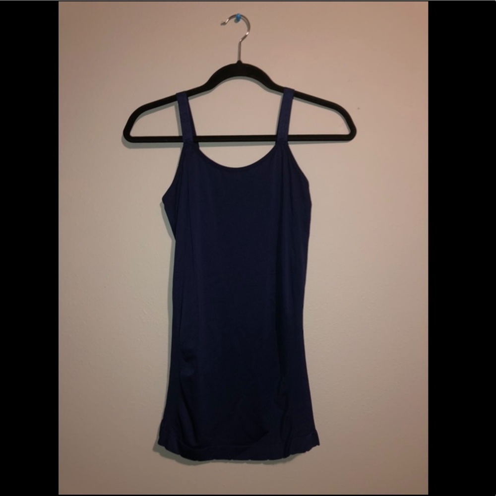 Blue tank top